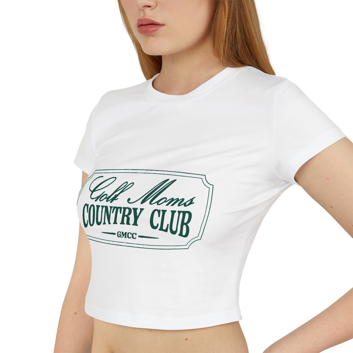 Golf Moms Country Club Cropped T-Shirt