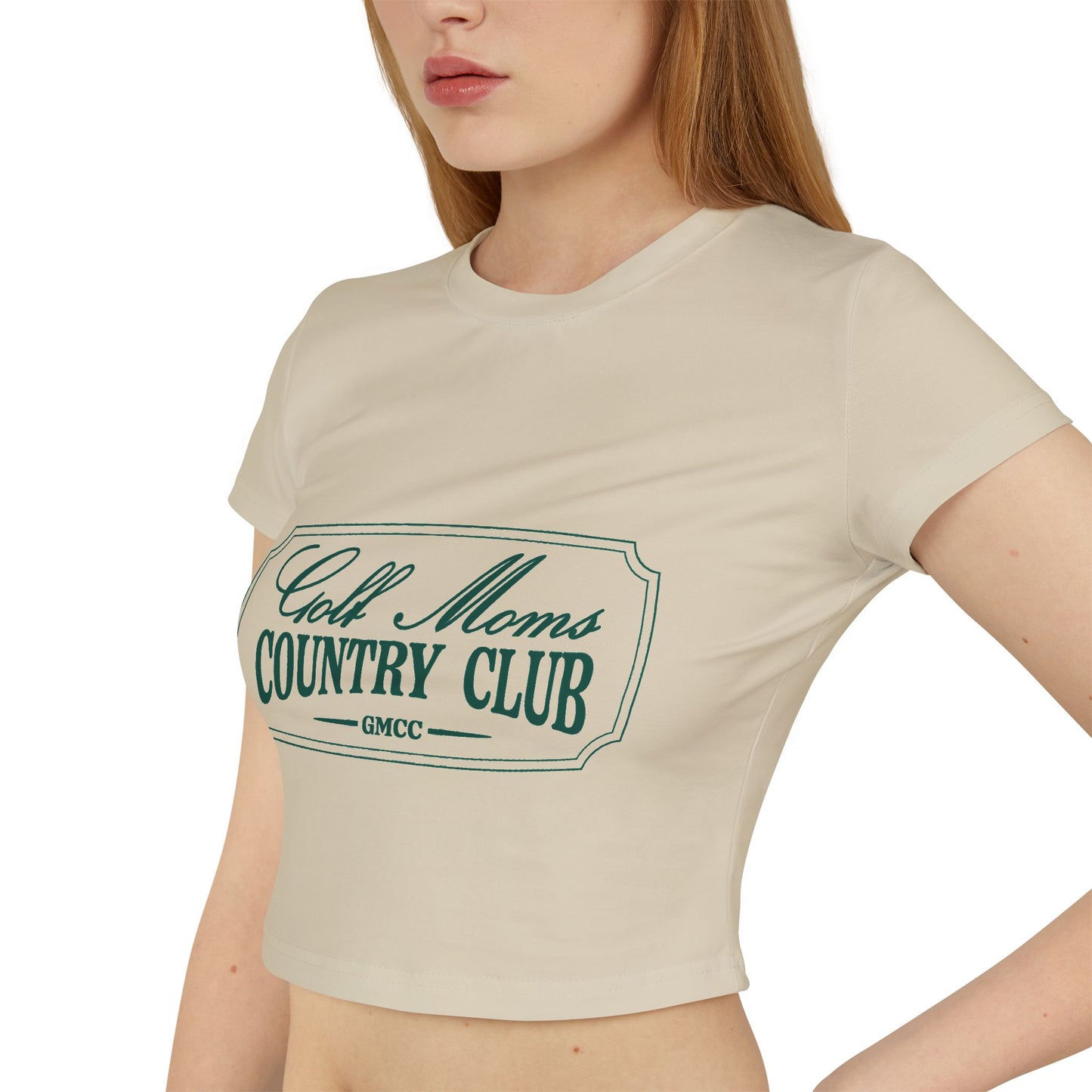 Golf Moms Country Club Cropped T-Shirt