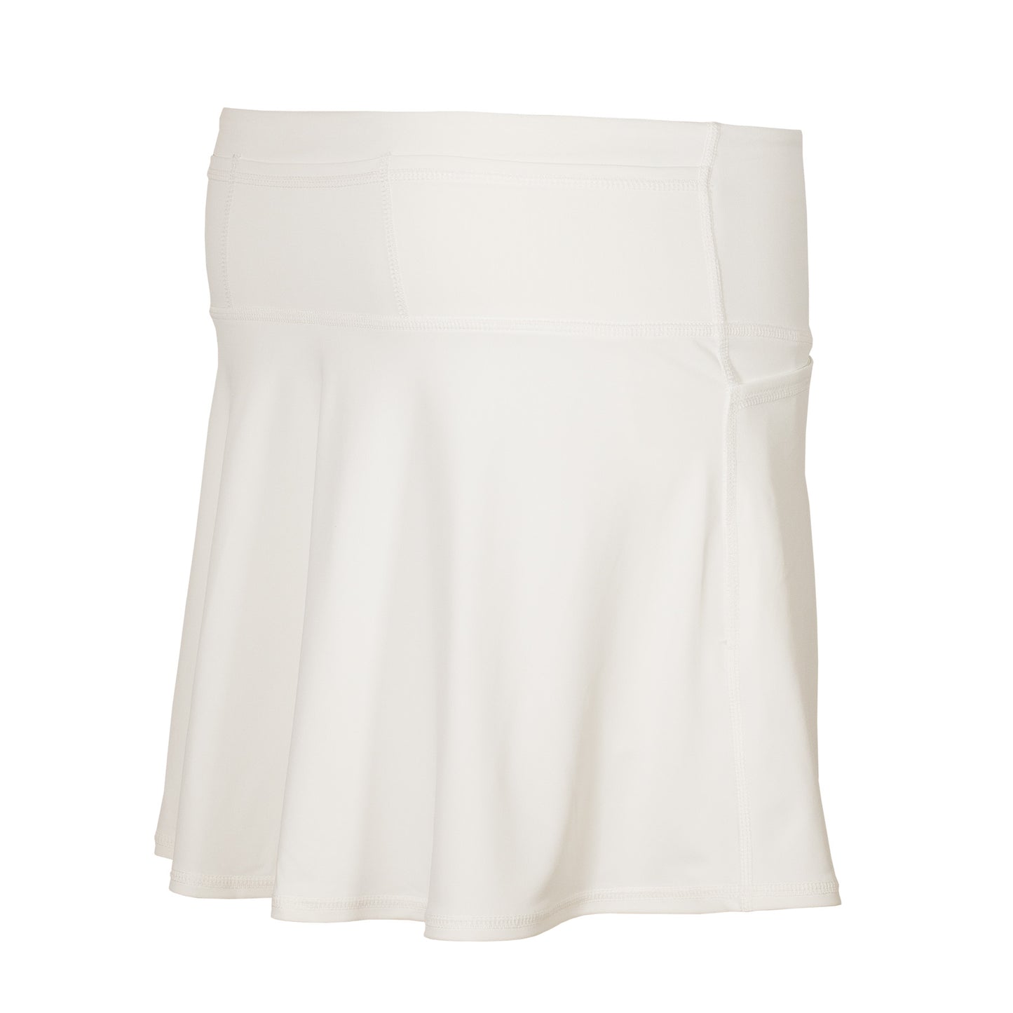 Cassie Solid Sunskort - White