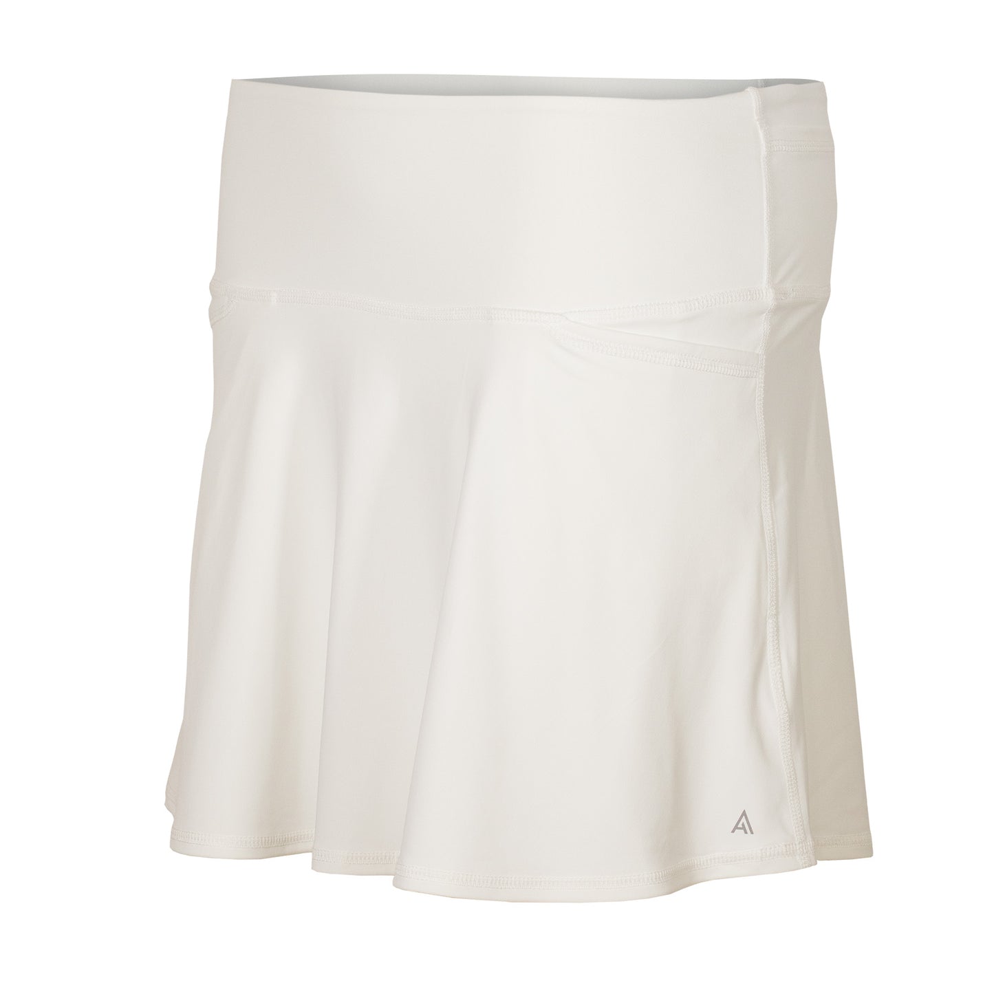Cassie Solid Sunskort - White