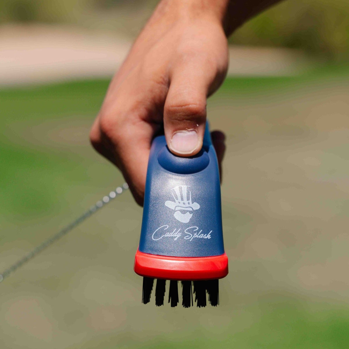 USA Golf Pocket Mag Towel + Golf Club Water Brush Pro Bundle