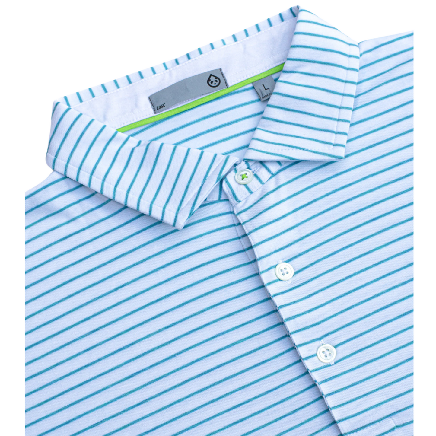 Cloud Lightweight Polo Brookline Stripe