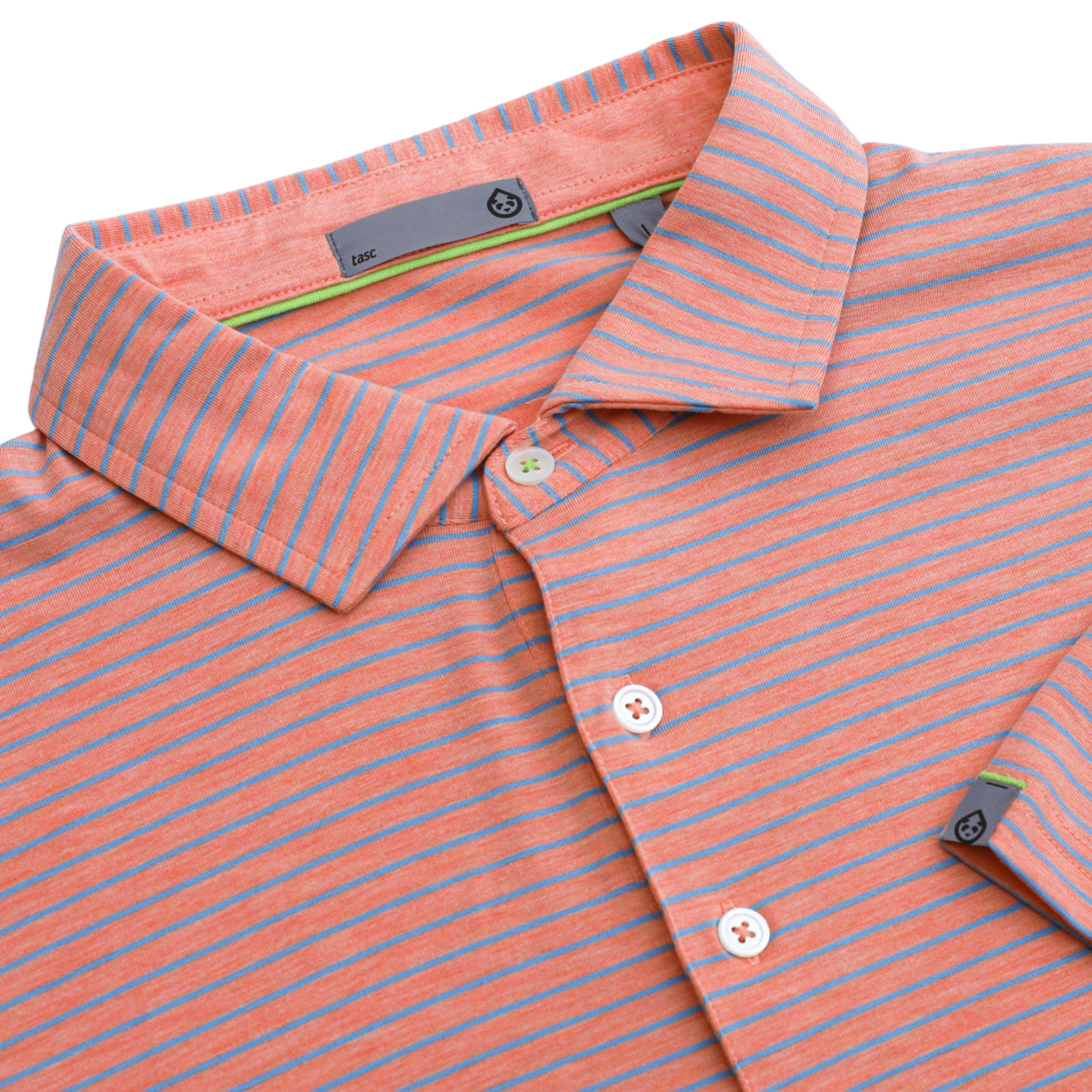 Cloud Lightweight Polo Brookline Stripe