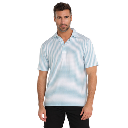Cloud Lightweight Polo Brookline Stripe