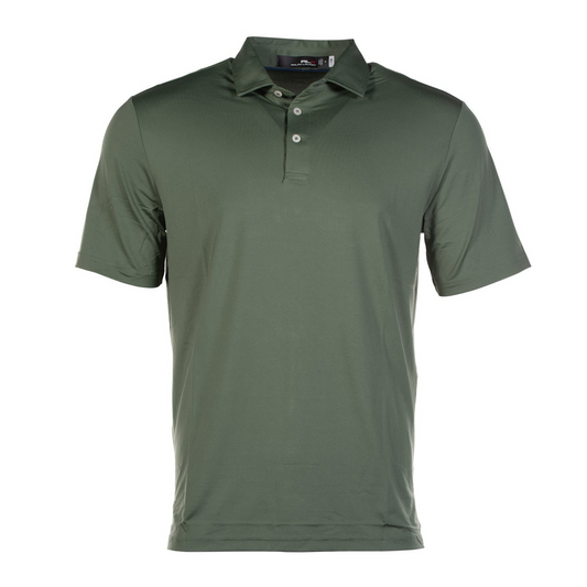 RLX Lightweight Airflow Jersey Polo - Cargo Green