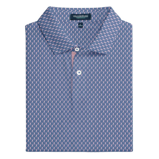 The Full Send Ringer Performance Golf Polo