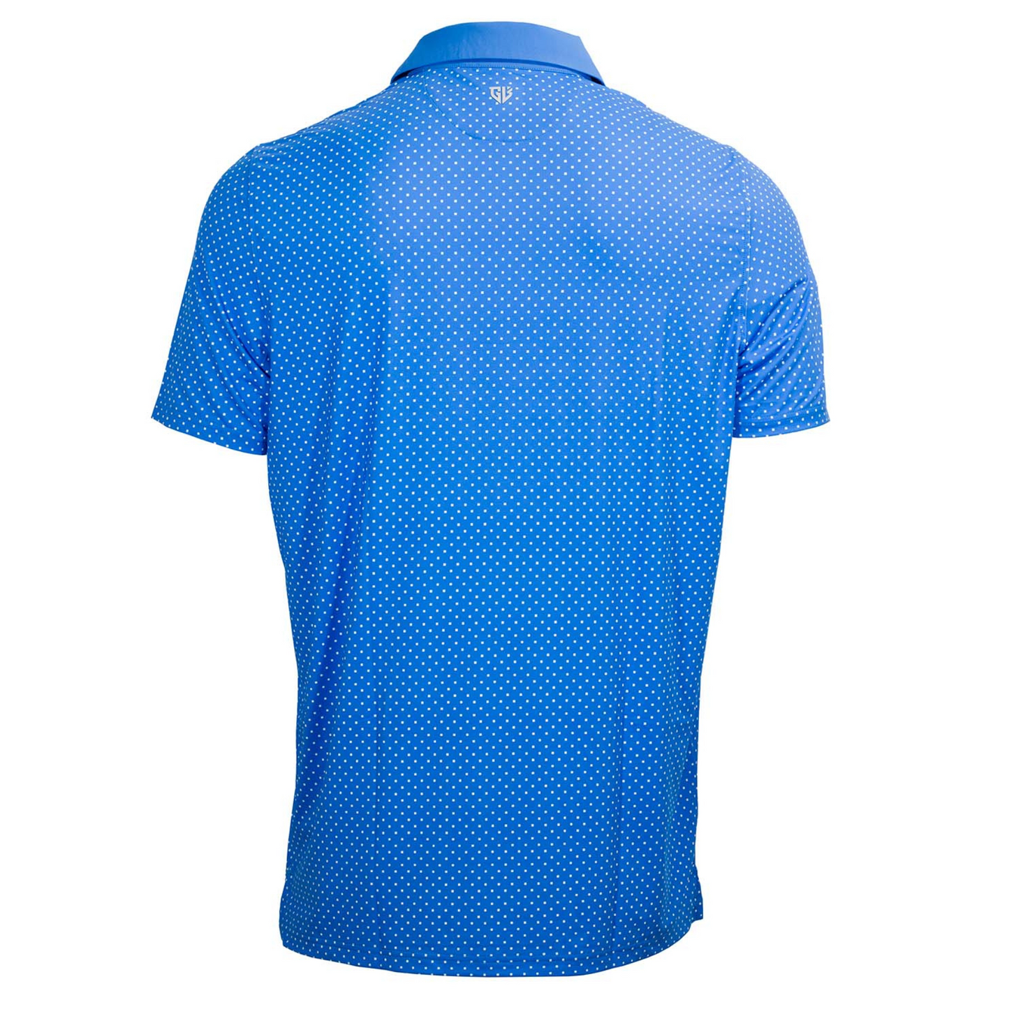 Lennox Junior Polo - Bright Blue / White