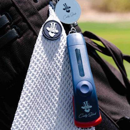 USA Golf Pocket Mag Towel + Golf Club Water Brush Pro Bundle