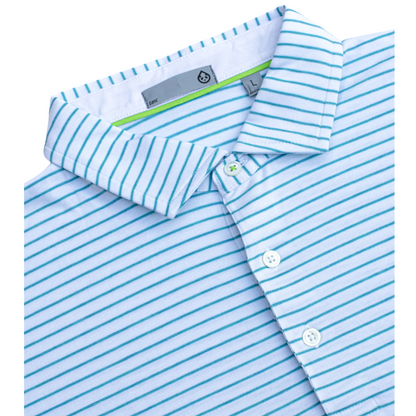 Cloud Lightweight Polo Brookline Stripe