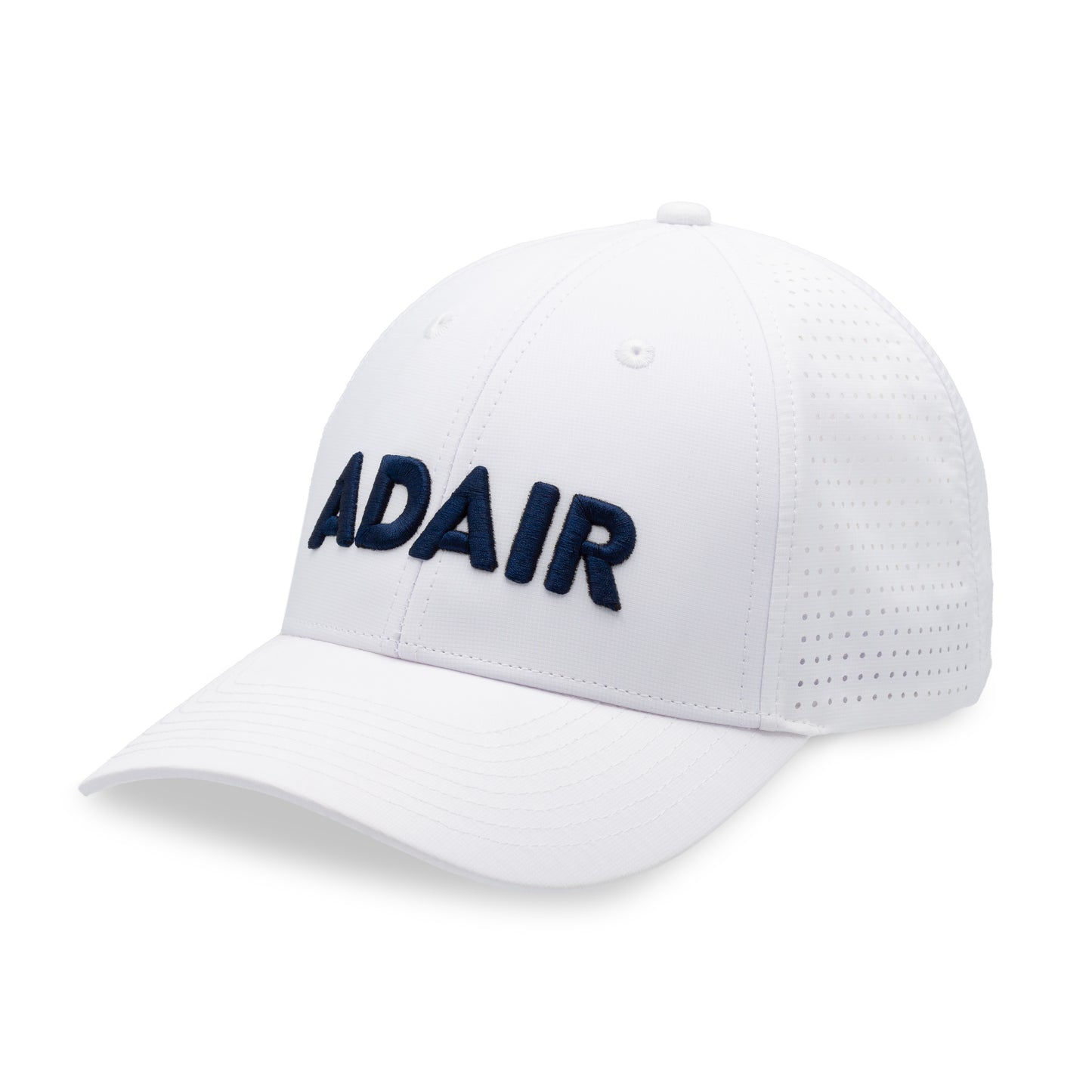 Ladies Performance Hat - White/Navy