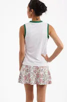 The Stevie Top - White/Boxwood