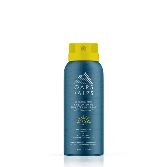 Oars + Alps - Travel Size Hydrating Antioxidant SPF 50 Spray
