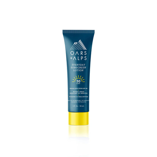 Oars + Alps - Travel Size Everyday Sunscreen Lotion with SPF 50